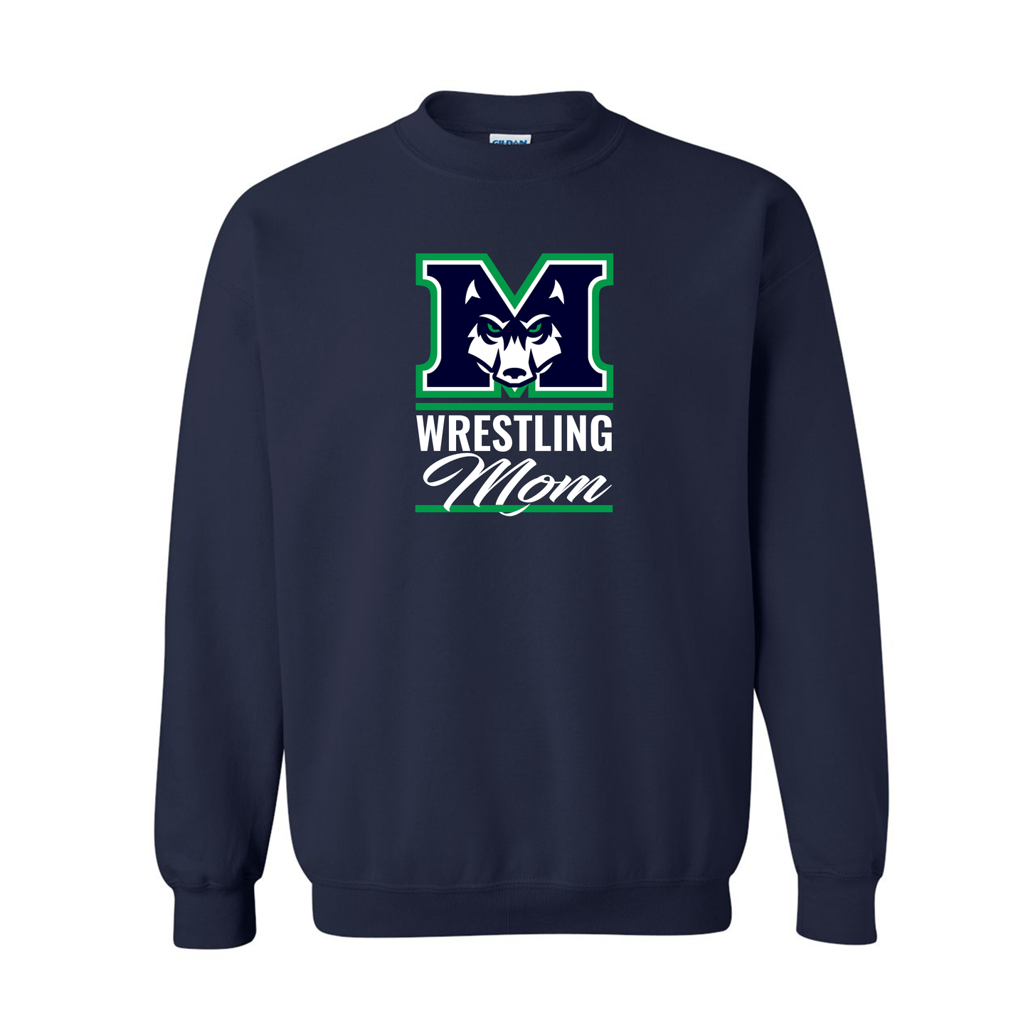Wrestling Mom Crewneck Sweater