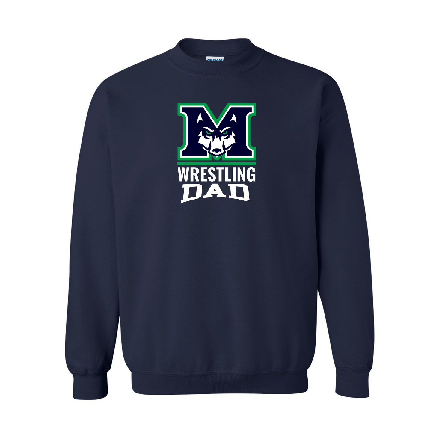 Wrestling Dad Crewneck Sweater