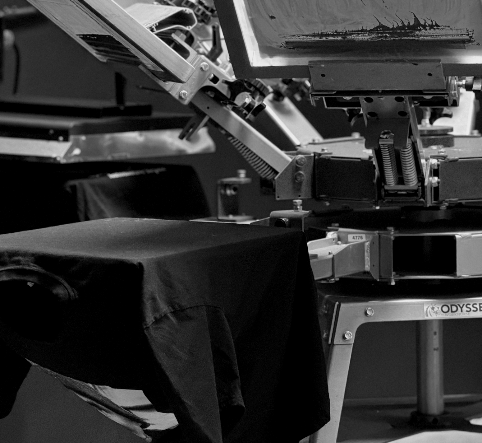 Screen Printing - Making Custom T-Shirts in Ontario CA 